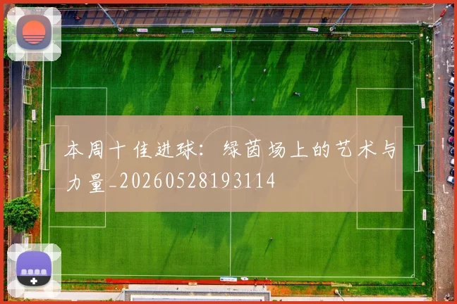 本周十佳进球：绿茵场上的艺术与力量_20260528193114